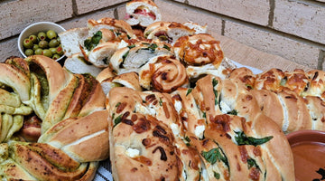 Tear and Share Breads made with Nelstrops Flour