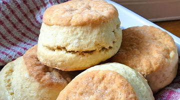 How to make Traditional British Scones and Classic American Biscuits.