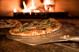 Pizza made with Nelstrops Forza Flour