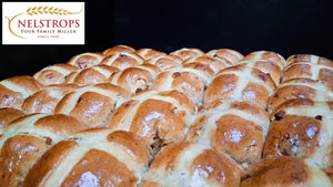 Hot Cross Buns: Chai Sticky Date with White Chocolate