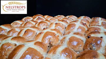 Hot Cross Buns: Chai Sticky Date with White Chocolate